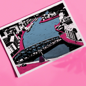 Edinburgh The Shore – Leith Art Print