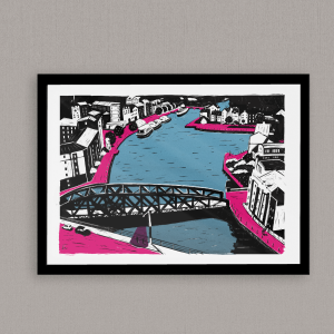 Edinburgh The Shore – Leith Art Print