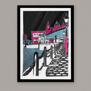 Liverpool Waterfront  Art Print