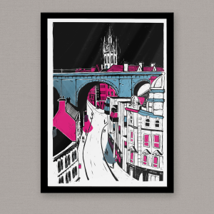Newcastle Art Print