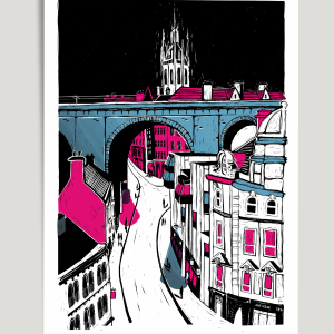 Newcastle Art Print