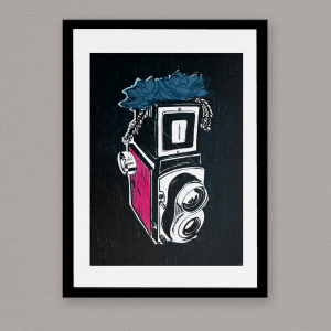 Vintage Camera Art Print