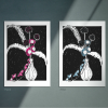 Ferns and Ivy Vase Art Print - Image 2