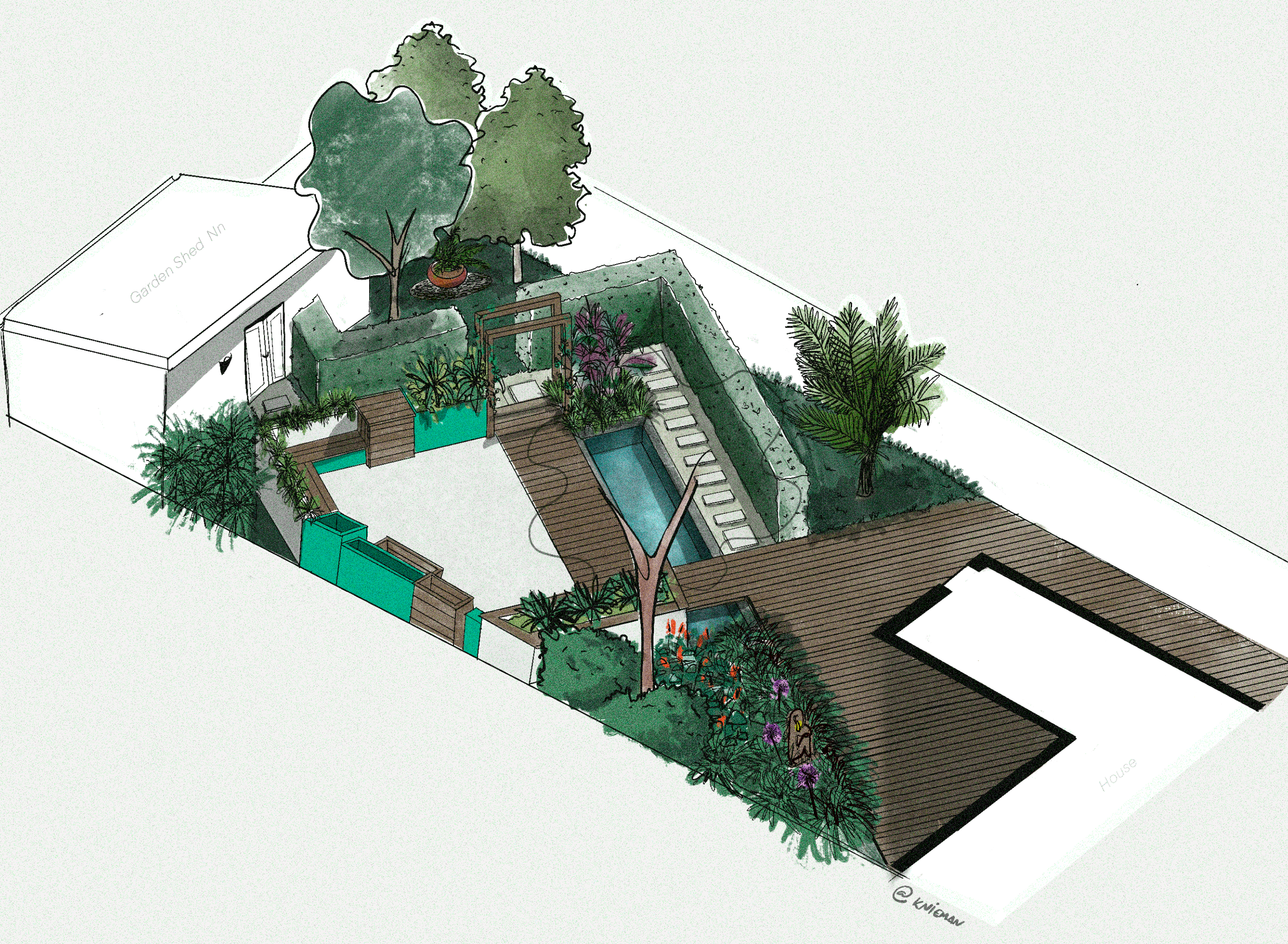 Case Study: Modern Small Garden Design