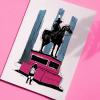 Glasgow Duke of Wellington statue Art Print - Image 5