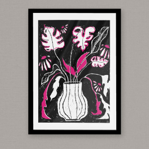 Monstera Art Print