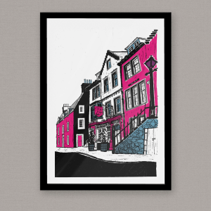 Edinburgh South Queensferry | British Pub Art Print