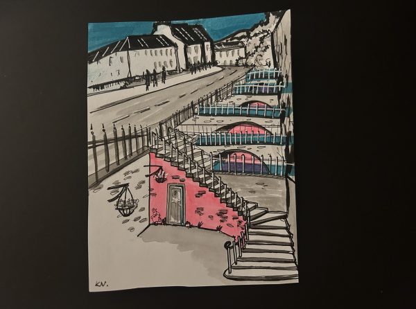 Georgian Architecture | Edinburgh Urban Sketch - Image 3