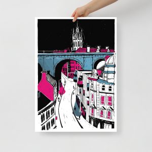 Newcastle upon Tyne Poster