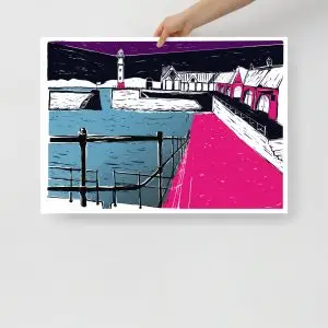 Newheaven Harbor Poster