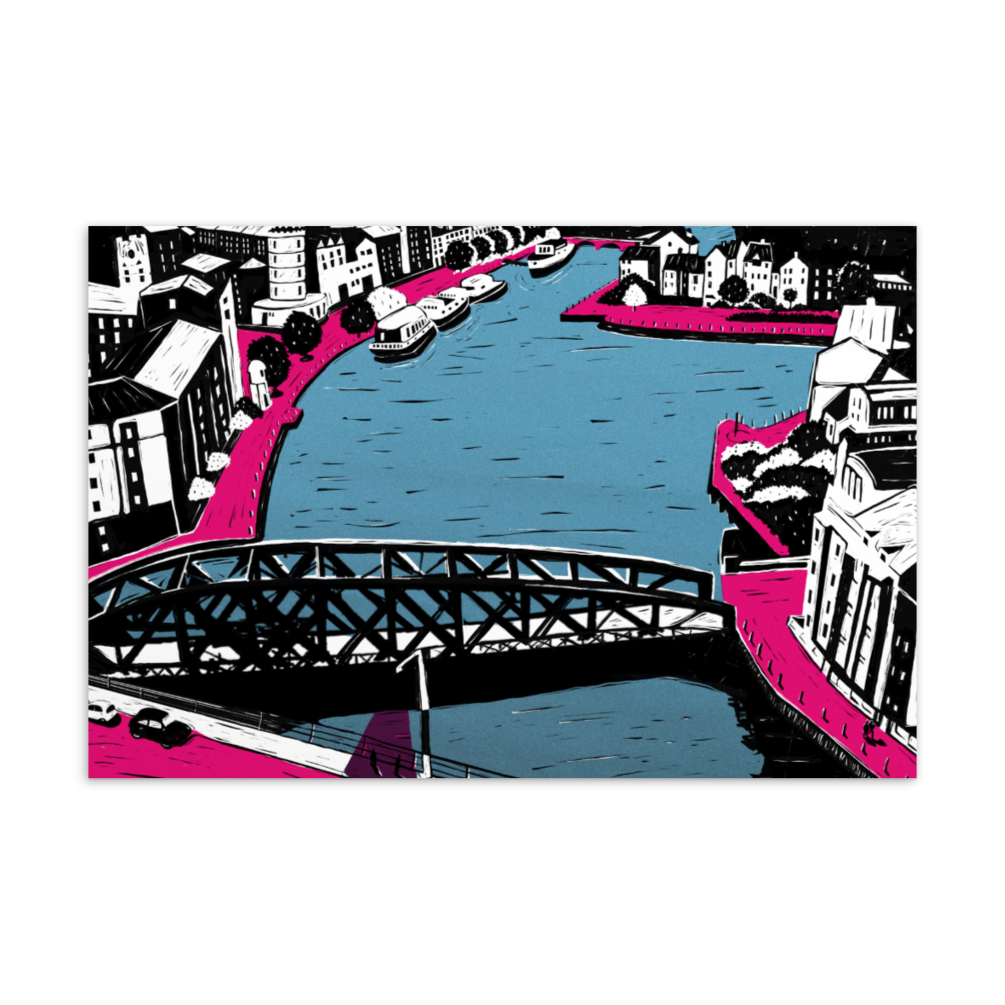 The Shore Leith  Postcard