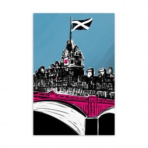 Balmoral Hotel Postcard