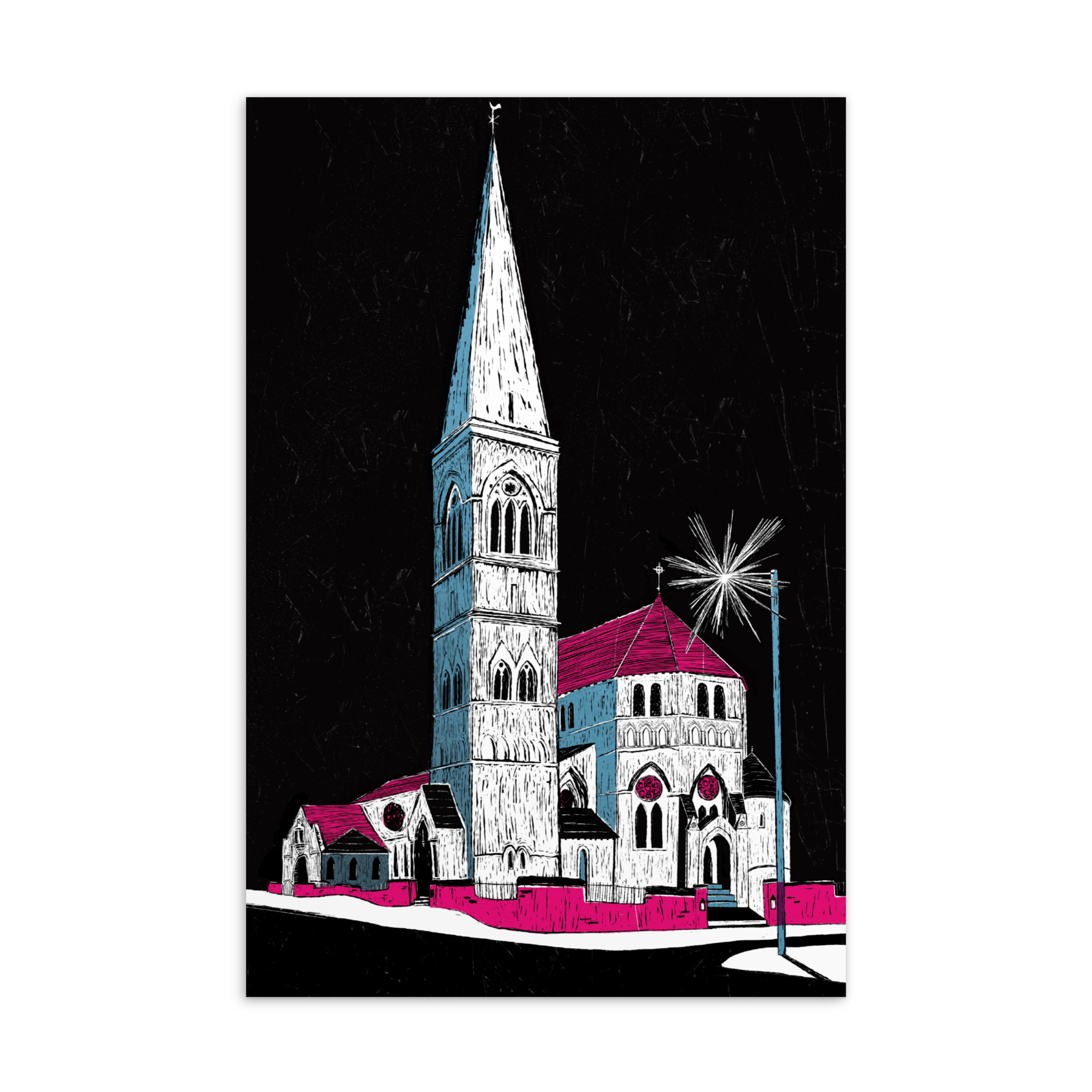Glasgow Oran Mor Postcard