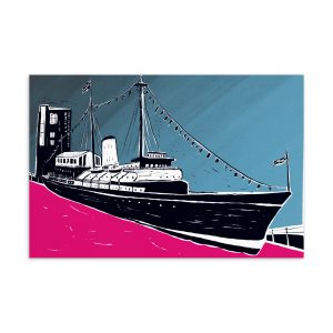The Royal Yacht Britannia Postcard