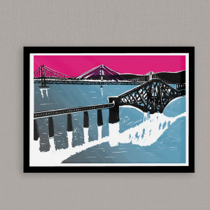 Forth Bridges Poster