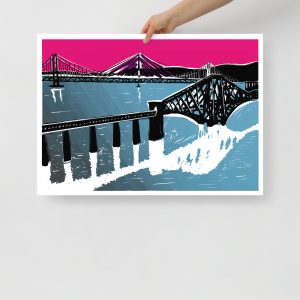Forth Bridges Poster