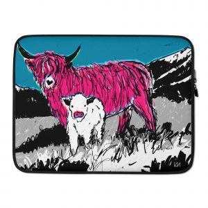 Laptop Sleeve | Highland Cow